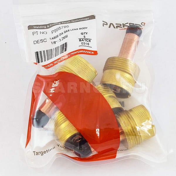 Корпус цанги с увеличенной газовой линзой Parker P995795